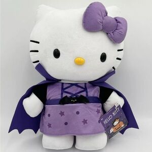 Hello Kitty Witch Vampire Door Greeter Plush 17” NWT